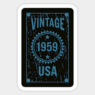 Vintage_1959_USA_Blue Sticker